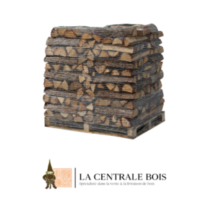 Bûches en 50 cm sur palette de 1,5 stères