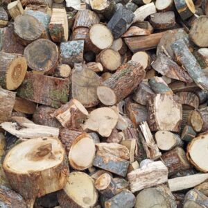 Chutes de bois de chauffage